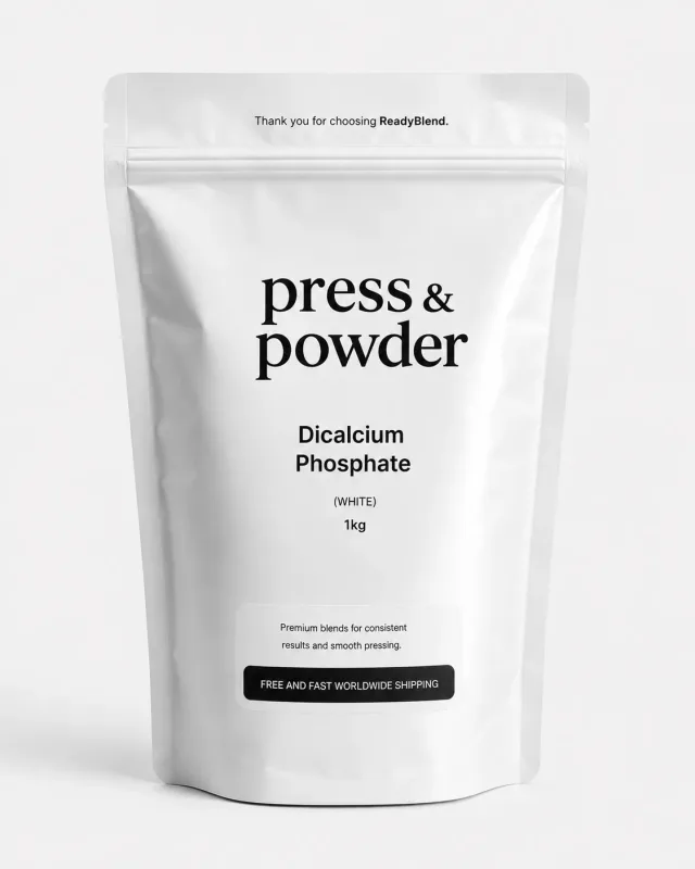 Dicalcium Phosphate powder, Press & Powder branded bag