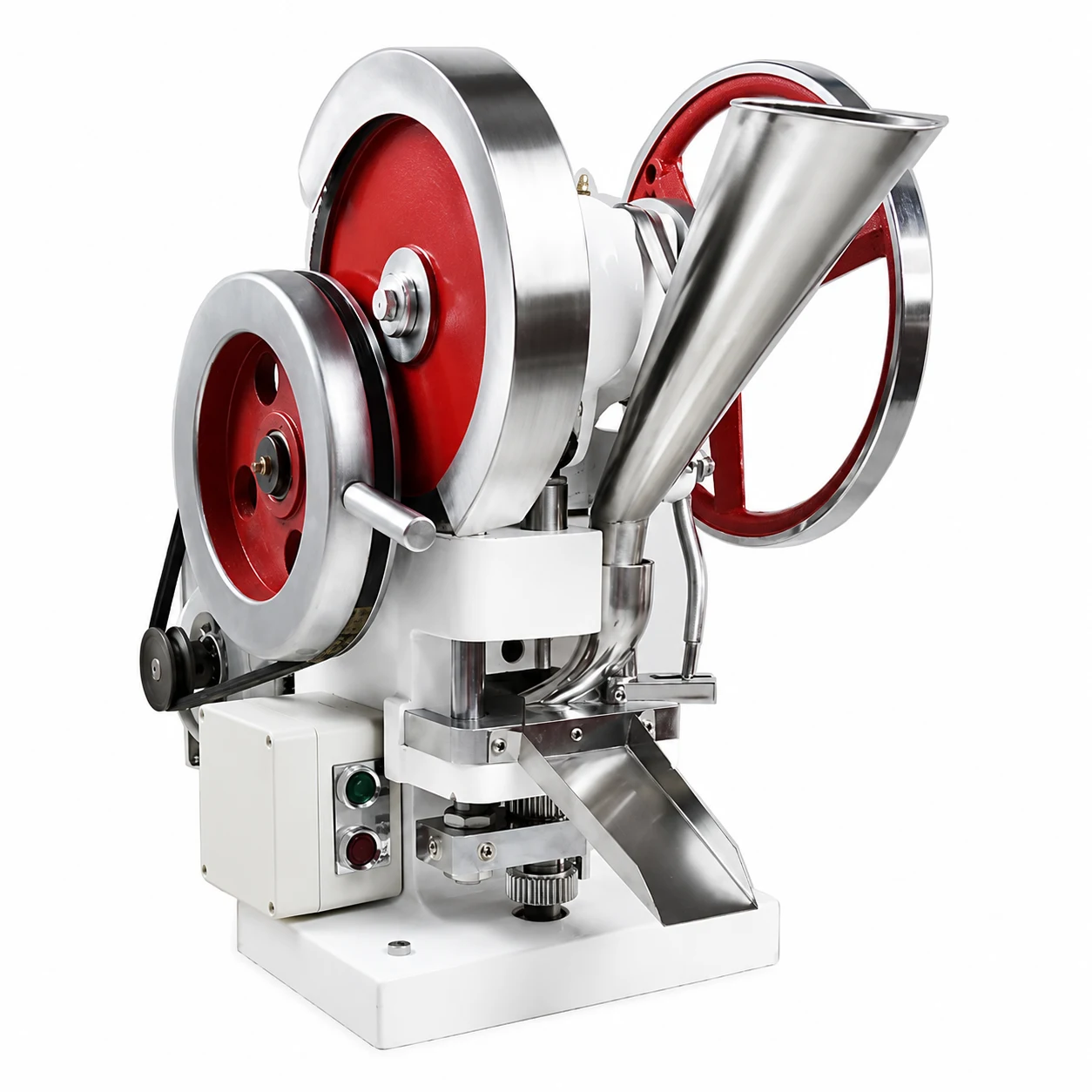 TDP-5 tablet press, front three-quarter view